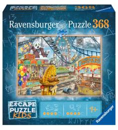 Puzzle Escape Kids Parque de Diversões Ravensburger 368 Pzs