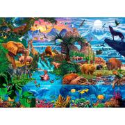 Puzzle Eurographics Animais do Mundo 5000 Peças