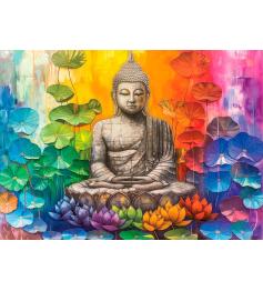 Puzzle Eurographics Buda Colorido 1000 Peças Puzzle Eurographics Buda Colorido 1000 Peças