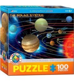 Puzzle Eurographics O Sistema Solar 100 Peças