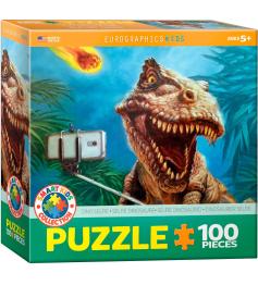Puzzle de selfie de dinossauro Eurographics 100 peças