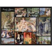 Puzzle Grafika Colagem de Auguste Renoir de 2000 Peças