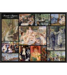 Puzzle Grafika Colagem de Auguste Renoir de 2000 Peças