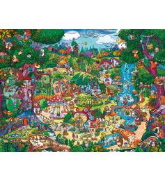 Puzzle Heye Forest com vida 1500 peças