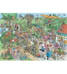 Puzzle Jumbo Observação de Aves no Grande Jardim 1000 Peças Puzzle Jumbo Observação de Aves no Grande Jardim 1000 Peças