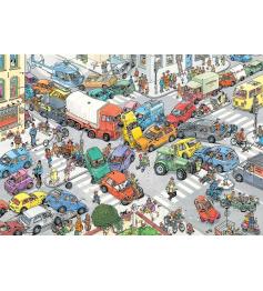 Puzzle Jumbo Caos no Trânsito 3000 Peças Puzzle Jumbo Caos no Trânsito 3000 Peças