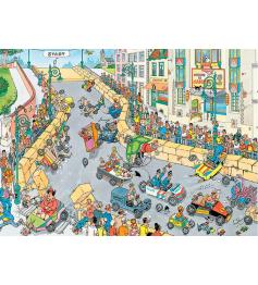 Puzzle Jumbo de corrida de caixa de sabão de 1000 peças Puzzle Jumbo de corrida de caixa de sabão de 1000 peças