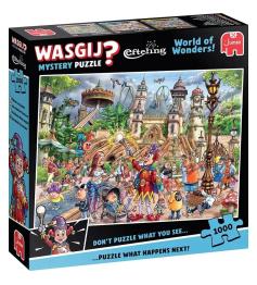 Puzzle Jumbo Mystery Mundo de Maravilhas de Wasgij 1000 Pe Puzzle Jumbo Mystery Mundo de Maravilhas de Wasgij 1000 Pe