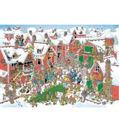 Puzzle Jumbo Vila do Pai Natal 5000 Peças Puzzle Jumbo Vila do Pai Natal 5000 Peças