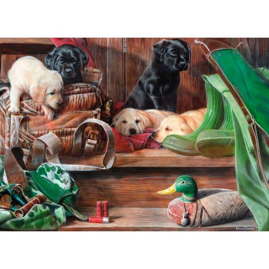 Comprar Puzzle Art Puzzle Cartas de Jogar Cães de 500 peças - Art-Puzzle -5094