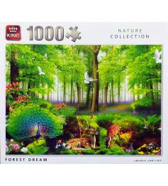 Puzzle King Forest Dream de 1000 peças