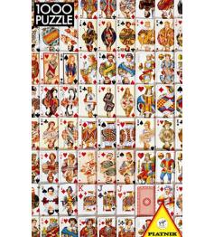 Baralho de cartas de Puzzle Piatnik de 1000 peças
