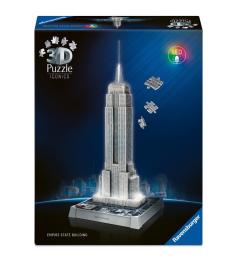 Puzzle Ravensburger 3D Iconics Empire State Building de 241 peça Puzzle Ravensburger 3D Iconics Empire State Building de 241 peça