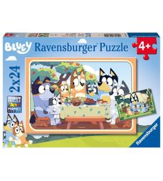 Puzzle Ravensburger Bluey 2x24 Peças