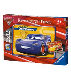 Carros Ravensburger 3 Puzzle 2x12 peças