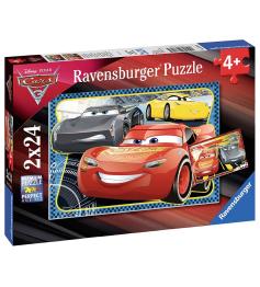 Carros Ravensburger 3 Puzzle 2x24 peças