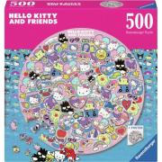 Puzzle Ravensburger Circular Hello Kitty de 500 peças