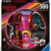 Puzzle Ravensburger Circular Stranger Things de 500 Peças