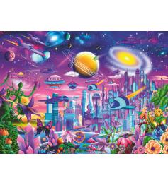 Puzzle Ravensburger Cosmic City XXL 200P