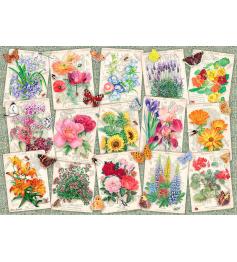 Puzzle Ravensburger Coleção de flores de 1000 Peças