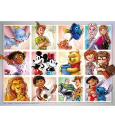 Puzzle Ravensburger Disney Multi-personagem XXL 100 peças