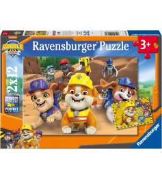 Puzzle Ravensburger Rubble Crew 2x12 peças