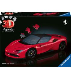 Puzzle Ravensburger Ferrari SF90 3D 108 peças
