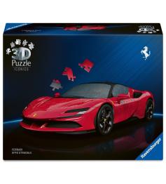 Puzzle Ravensburger Ferrari SF90 3D 108 peças Puzzle Ravensburger Ferrari SF90 3D 108 peças