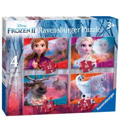 Ravensburger Frozen 2 Puzzle Progressivo de 12+16+20+24 Pçs