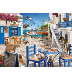 Puzzle Ravensburger Gatos de Mykonos 1500 Pçs