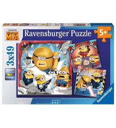 Puzzle Ravensburger Gru 4 Meu Malvado Favorito 3x49 Peças