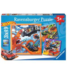 Puzzle Ravensburger Hot Wheels de 3x49 Peças