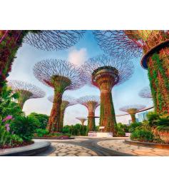 Puzzle Ravensburger Jardim na baía em Singapura 1500 Pçs