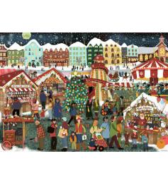 Puzzle Ravensburger Mercado de Natal de 1000 peças