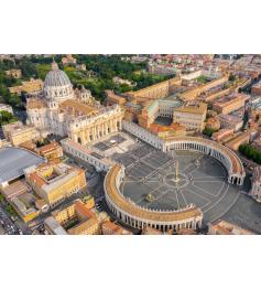 Puzzle Ravensburger Praça de São Pedro, Roma de 300 Peças