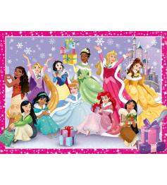 Puzzle Ravensburger Princesas da Disney no Natal XXL 200 Pçs