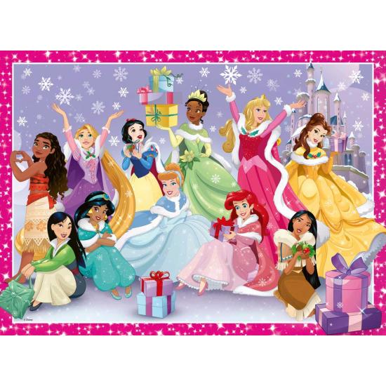 Puzzle Ravensburger Princesas da Disney no Natal XXL 200 Pçs Puzzle Ravensburger Princesas da Disney no Natal XXL 200 Pçs
