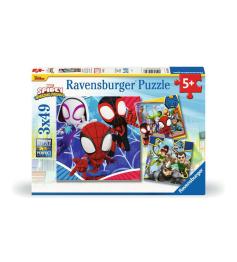 Puzzle Ravensburger Spidey Amazing Friends 3x49 Peças