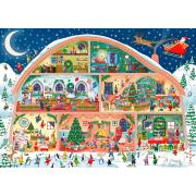 Puzzle Ravensburger Oficina do Pai Natal de 1000 peças