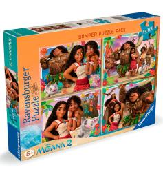 Puzzle Ravensburger Moana 2 de 4 x 100 Peças