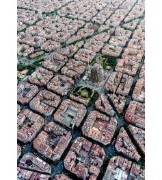 Ravensburger Puzzle Vista Aérea de Barcelona 1000 Pçs