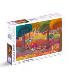Puzzle Roovi Floresta Mágica, Outono de 1000 Peças