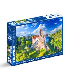 Puzzle Roovi Castelo de Drácula na Transilvânia de 1000 Peças