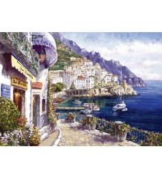 Puzzle Schmidt Nascer do sol na Costa Amalfitana de 2000 Peças