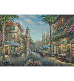 Puzzle Schmidt Café Espanhol de 1000 Piec