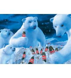 Puzzle Schmidt Coca Cola e Ursos Polares de 1000 Peças