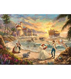 Puzzle Schmidt Celebração do Amor Pequena Sereia de 1000 Pieces