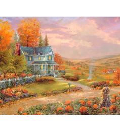 Puzzle Schmidt Outono em Apple Hill de 500 peças Puzzle Schmidt Outono em Apple Hill de 500 peças