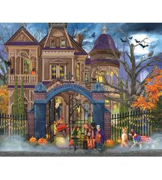 Puzzle SunsOut Halloween Mansion 1000 peças