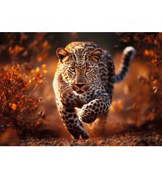 Puzzle Trefl Leopardo Selvagem de 1000 Peças